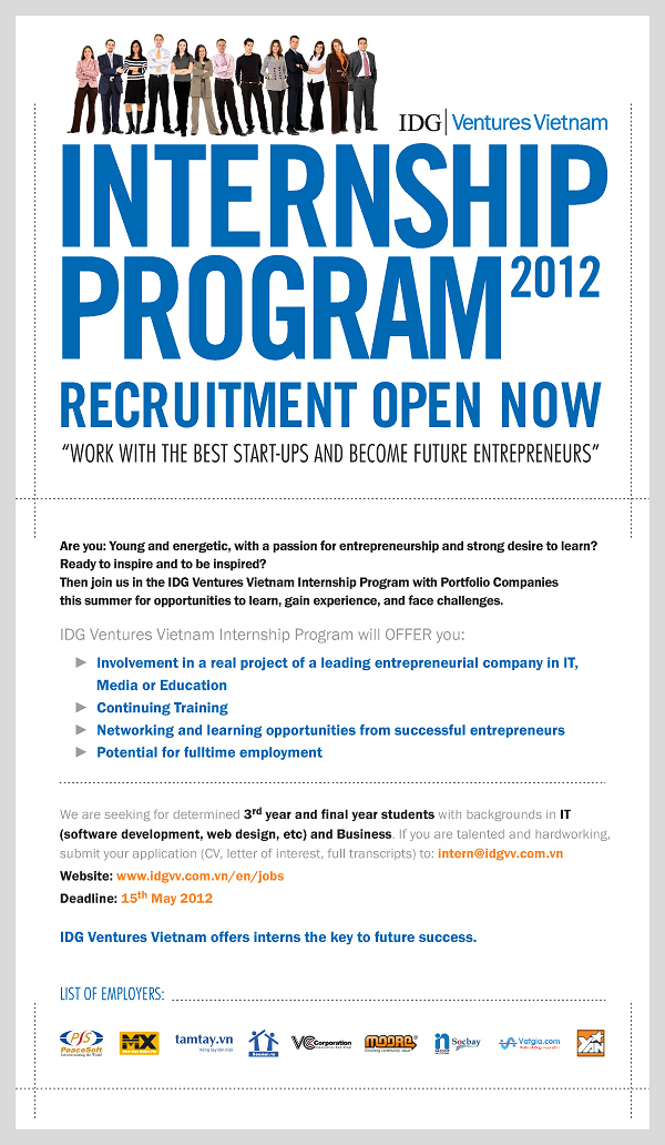Summer Internship Programs 2012 Philippines